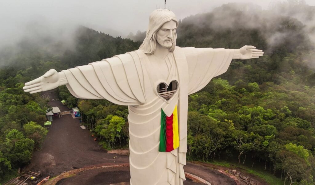 Cristo Protetor Gaúcho chega a 100 mil visitas neste 20 de